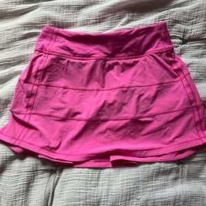 Pink lululemon skirt